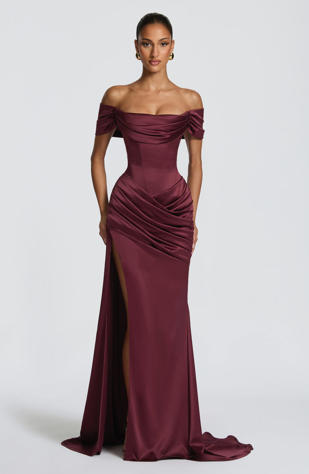 Vestido Riona - Rojo Cereza