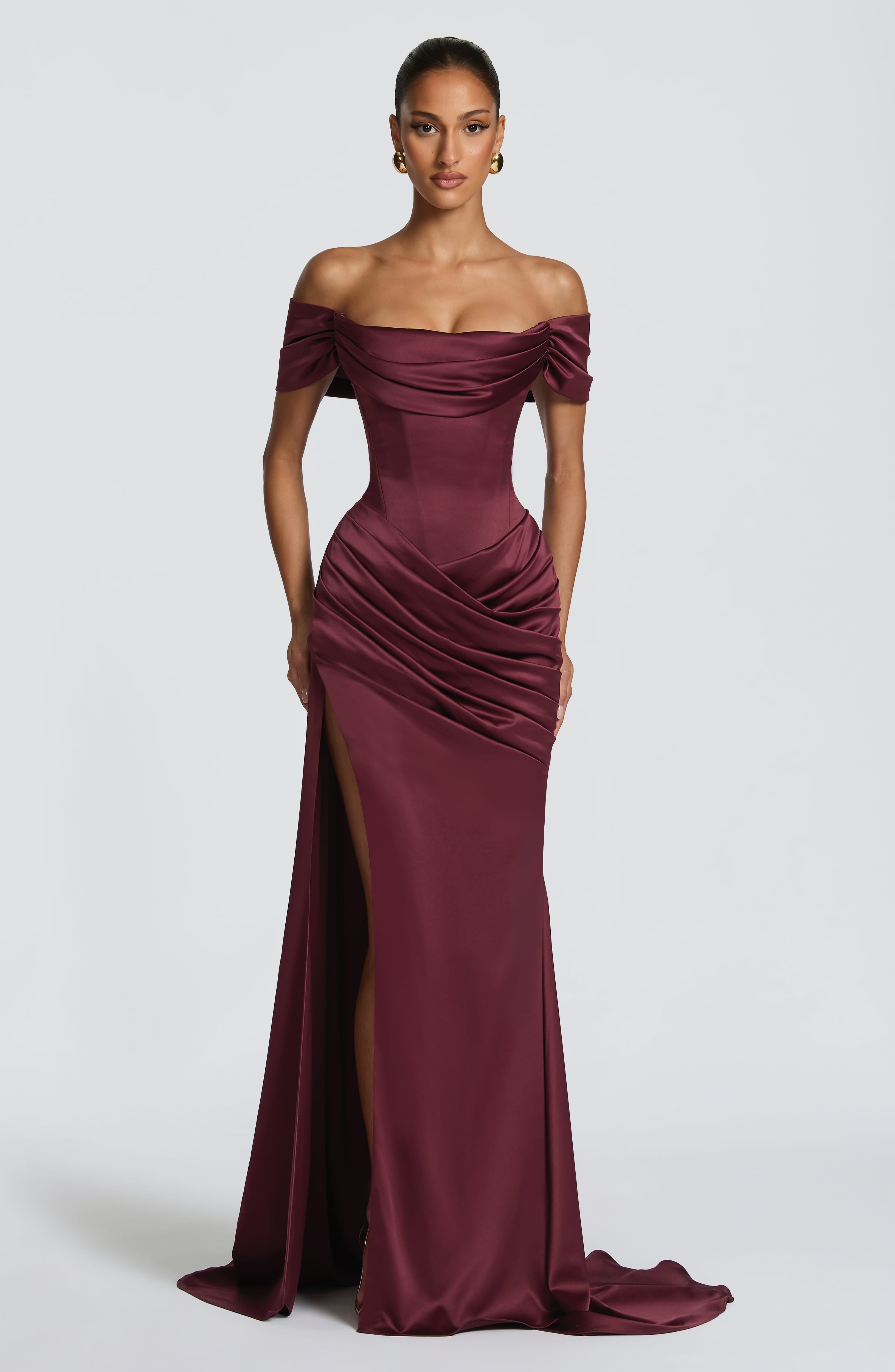 Vestido Riona - Rojo Cereza