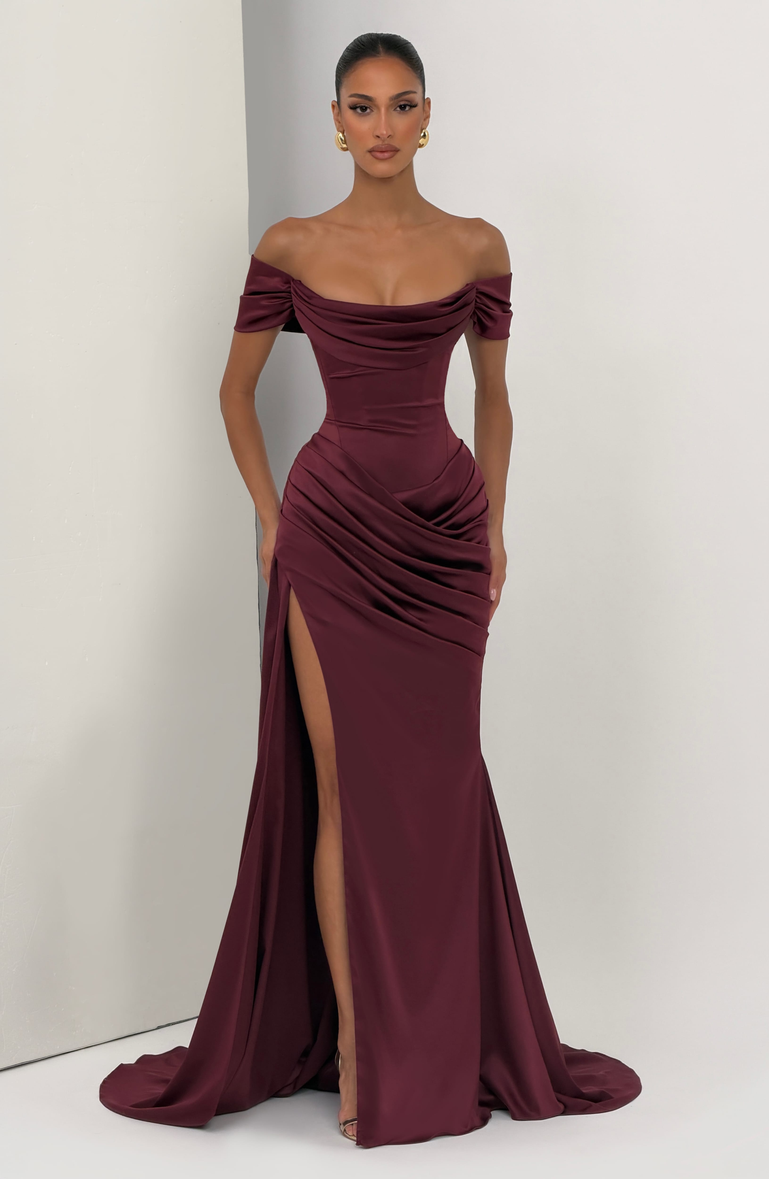 Vestido Riona - Rojo Cereza