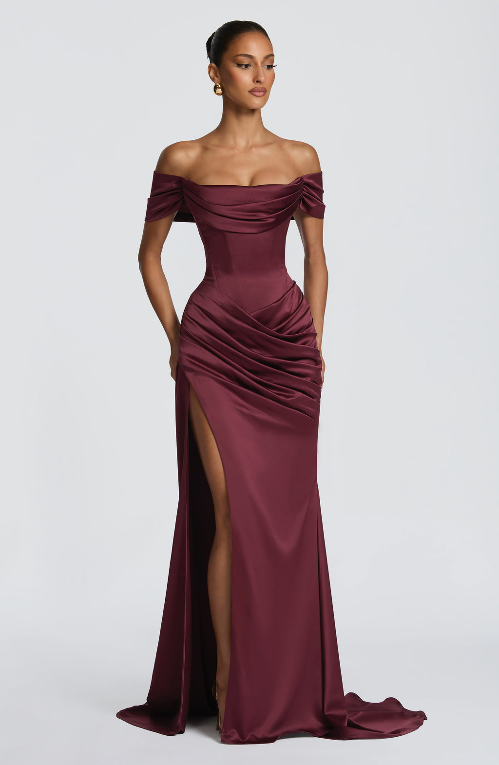 Vestido Riona - Rojo Cereza